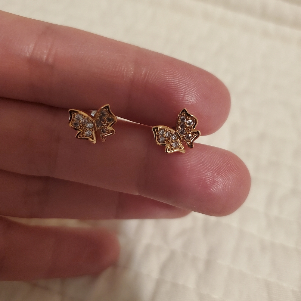 Butterfly earrings